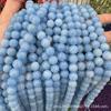 Optimierte aquamarinblaue Rundperlen: Beliebt für DIY-Schmuck und Accessoires
