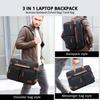 Multifunktionaler Business-Reiserucksack – Konvertierbare 3-in-1 Laptoptasche, Aktentasche & Umhängetasche, Wasserdicht & Diebstahlsicher, Passend für 15,6"/17,3" Laptops