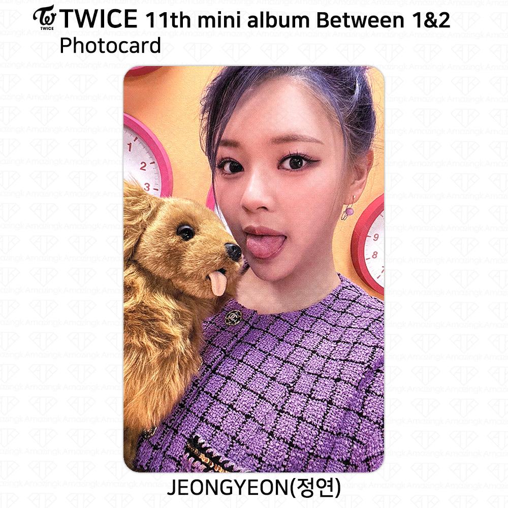 

TWICE 11-й мини-альбом «Между 1 и 2» Чонён Фотокарточка Открытка Polaroid POB Photocard - #01