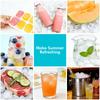 14 Square Ice Cubes With Lids 4 Boxes Of Stackable Silicone Ice Cubes Molds Homemade Ice Cube Tool Kitchenware Summer Gadgets
