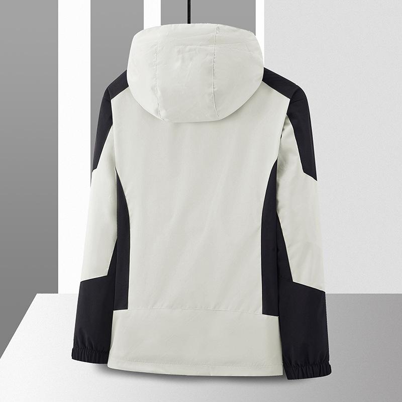 3-in-1 Jacket Color Matching Removable Outdoor Windproof and Waterproof Mountaineering Suit Couple Warm Jacket