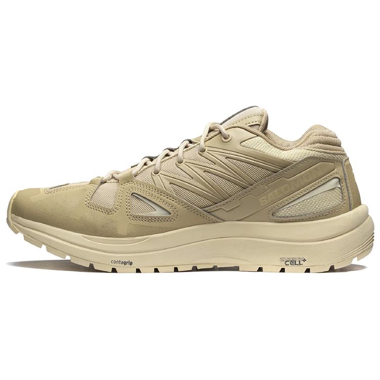 SALOMON Odyssey 1 Versatile Non-Slip Durable Low-Top Outdoor Functional Shoes Unisex Shoes Khaki 417535