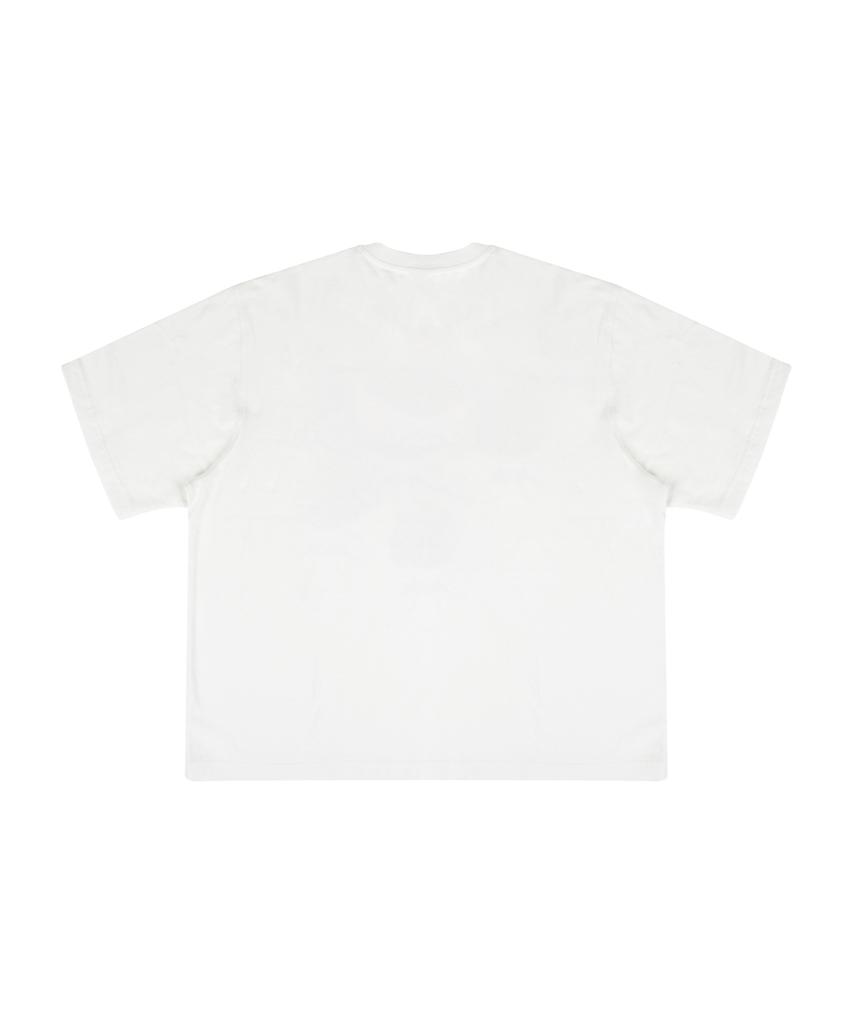 Egseuoegseuogusboi Lips Graphic T-Shirt - White