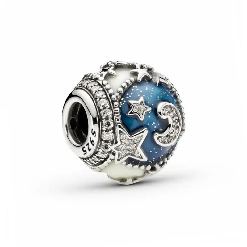 Winter Style Copper Snowflake Snowman Skiing Pendant Beads Fit Diy Bracelet Necklace Premium Seasonal Gifts