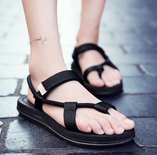 Men Black Sandals Summer Couple Shoes Best Sellers Products Manual Shoes for Men D151