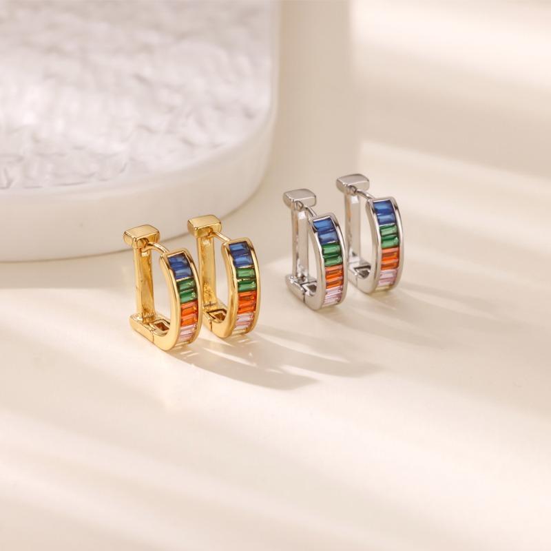 Fashion Exquisite Diamond-set Ear Buckle Earrings Women's Temperament Versatile Snake Earrings New