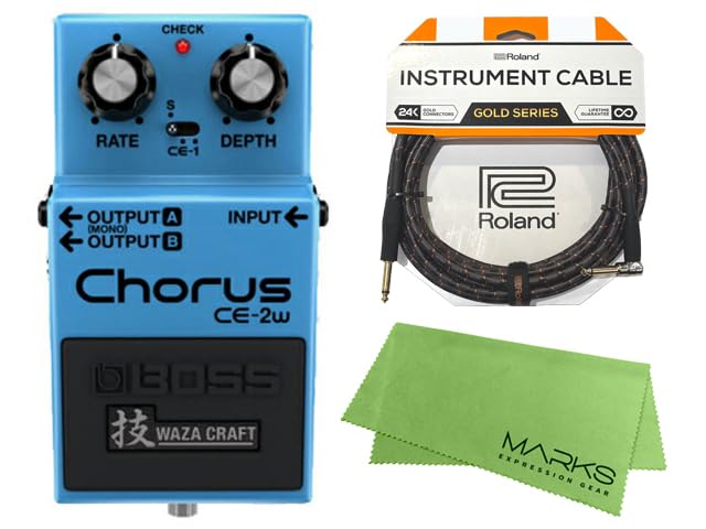 

BOSS WAZA CRAFT Chorus Roland Cable Cloth Set CE-2W + +