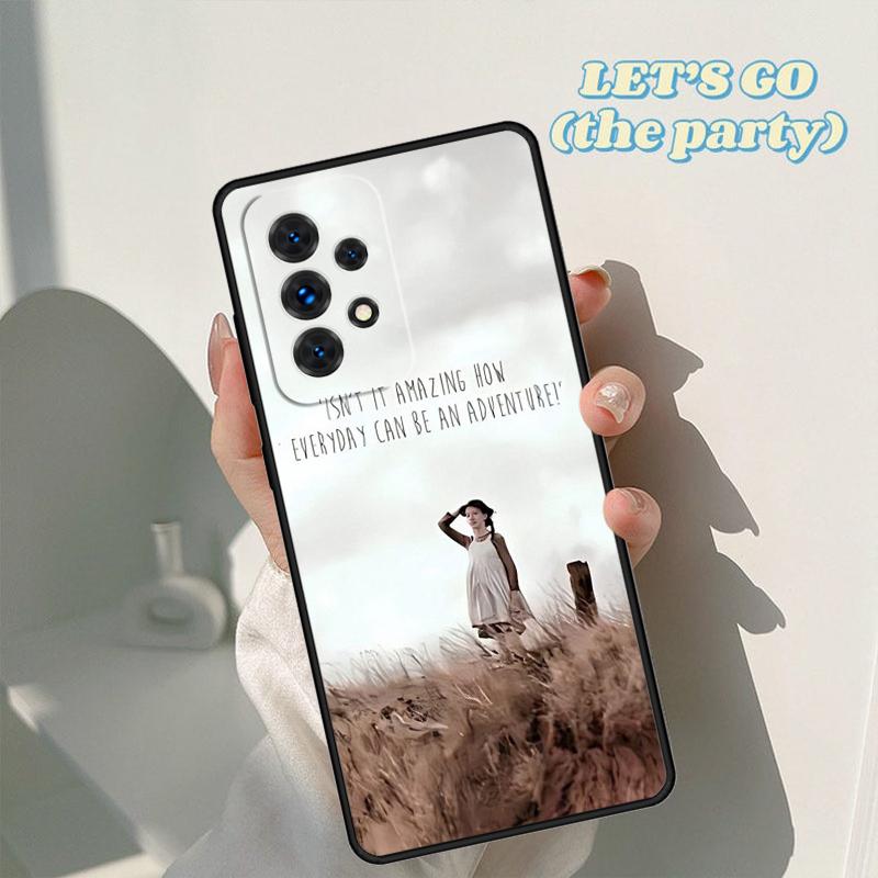 Anne with an E Phone Case For Samsung Galaxy A42 A31 A40 A51 A71 A32 A80 A91 A52 A72 A73 A20e A21S A50 A70 A11 A12 Cover