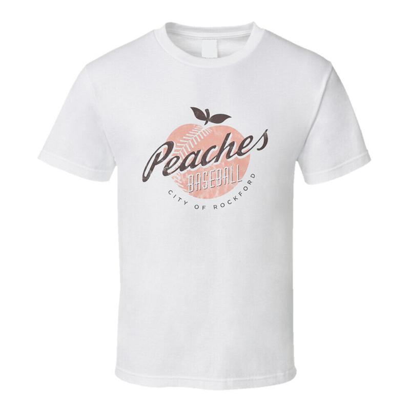 Rockford Peaches Baseball T Shirt S разноцветный