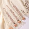 3pcs Newborns Dummy Chain Baby Soother Chain Pacifier Holder Woven Dummy Clip Toddlers Infant Pacifier Strap Baby Supply