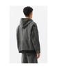 Customellow Gray Cotton Dyed Hood Jacket_Cwuam25383Gyd