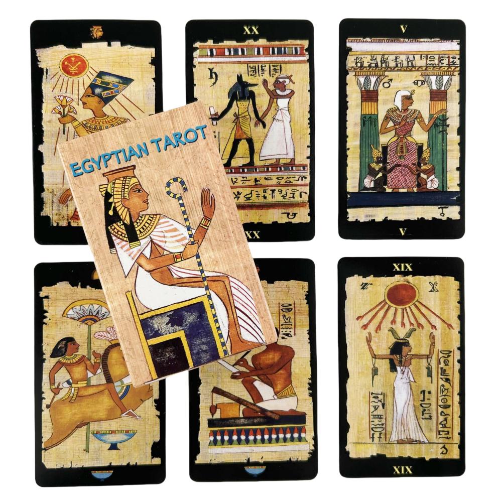 Egyptian Tarot Cards Game For Beginners Fate Visions Divination Centennial Edition Oracke Playing Board Deck
