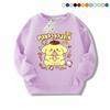 Girls' Top Kids Pudding Dog Printed Pullover Autumn Fashion Long Sleeve T-Shirt