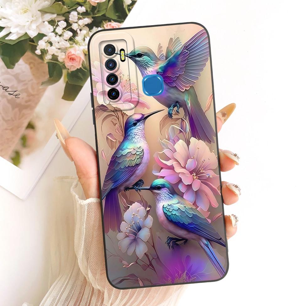 Casing For Infinix Hot 9 X655 X655C Phone Case For Infinix Hot 9 Pro X655F Cover Fashion Cartoon Cute Funny Painted Silicone
