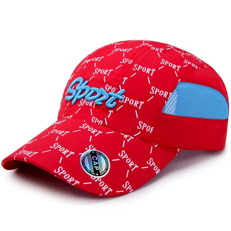 Zhen Yue Qi Koreanischer Sommer Schnelltrocknendes Wasserdichtes Netzmützen für Kinder