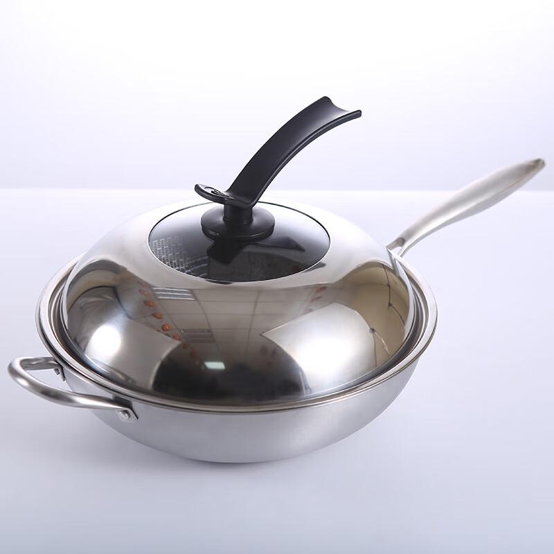 Triceratops Dream Non-stick Stainless Steel Wok