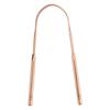 Rose Gold Stainless Steel U-Shaped Tongue Scraper Cleaner