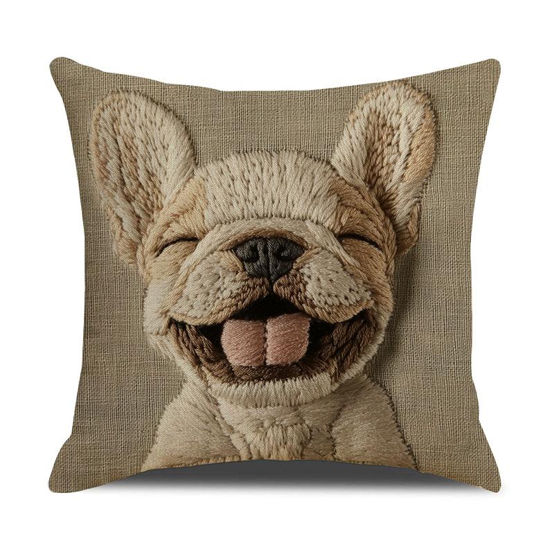 Jit Retro Elephant Print Pillowcase Bohemian Style Home Living Room Sofa Pillowcase Cushion