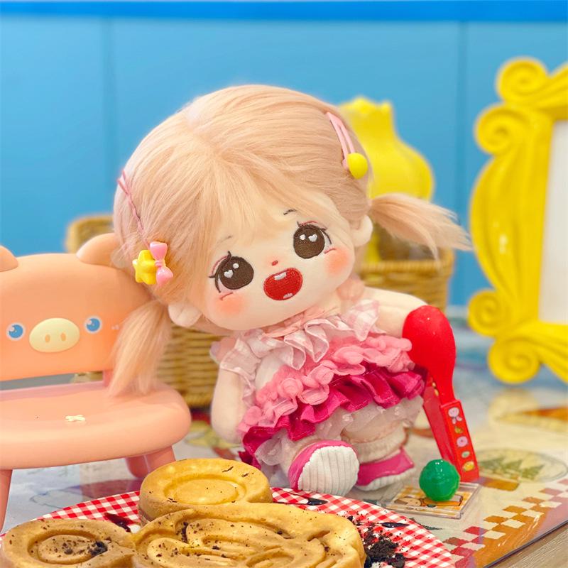Fu Xiaotao 20cm Cute Fluffy Cotton Doll - Plush Baby Friend Gift