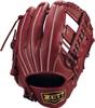 ZETT Soft Steer Baseball Bordeaux Brown Size 4 Glove, All-Around, Left-Handed Throw, (4000), (BRGB35520F)