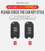 Interior Mouldings Zinc Alloy Car Key Case Cover Shell For Honda Civic Accord City Odyssey CR-V XR-V HR-V Vezel Jade Jazz Crider