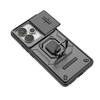 Push Window Phone Case For Realme 15 5G Anti-knock Ring Holder Magnetic Cover For Realme 15 Pro Case For Realme 15 Case 6.8 Inch