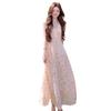 2026 new models are popular this year, beautiful long skirts for women, summer beautiful temperament, French floral suspender dress for women
