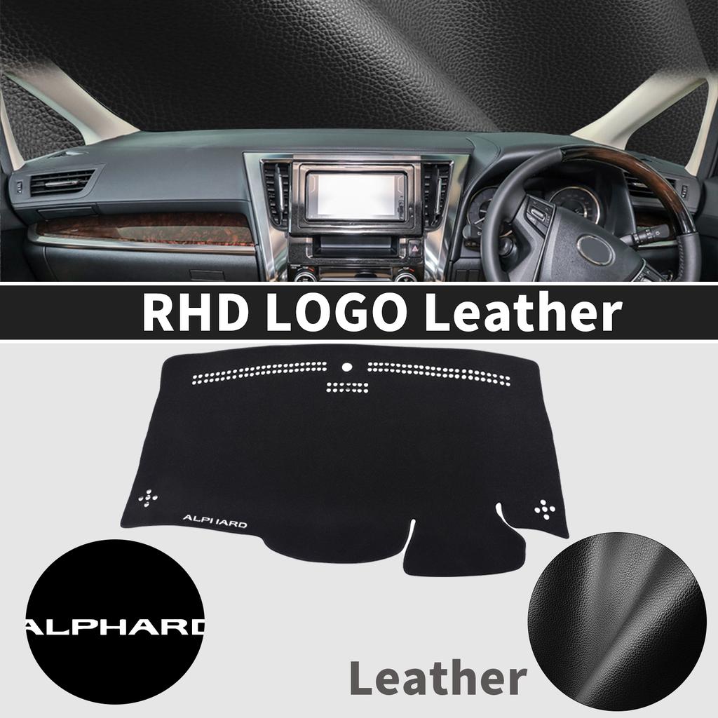 fit for Toyota Alphard Vellfire 30 AH30 2015- RHD Dashmat Dashboard Cover Pad Protective Carpet Accessories DashMat Sunshade