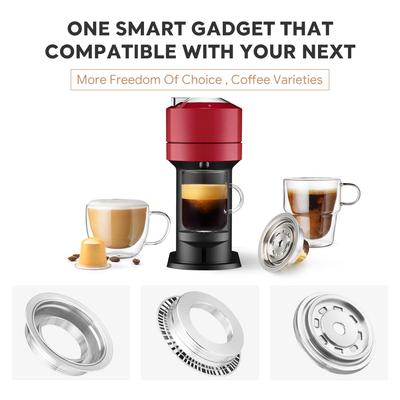 Reusable Capsule Adapter for Vertuoline Vertuo Next Pop Machine Compatible with Nespresso Original Coffee Capsule Pods