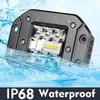 5" Flush Mount LED Work Light Bar OffRoad 12V 24V Spot Flood LED Light Bar for Car Boat SUV 4x4 Truck Jeep ATV Headlight