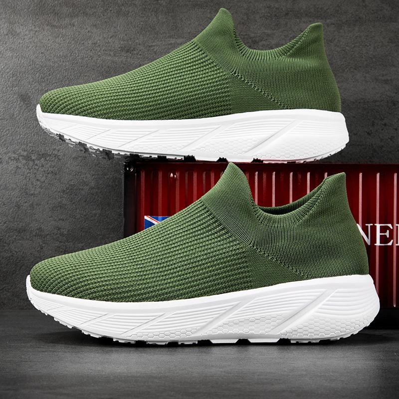 Fashion PARZIVAL Original Men Casual Shoes Loafers Sneakers Lightweight Running Walking Shoes Leisure Sock Shoes Zapatos Summer Men Shoe