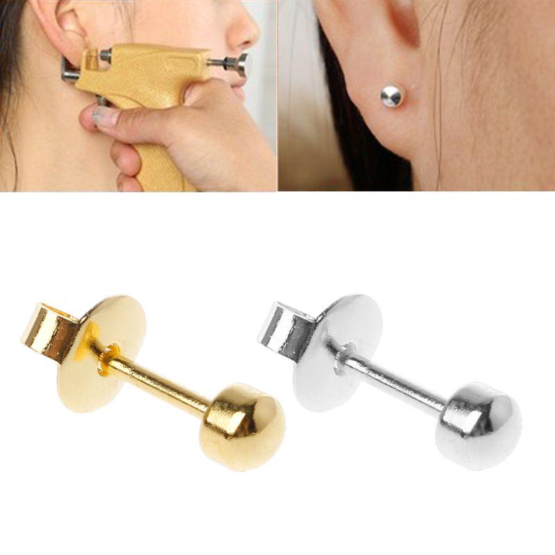 Pistolet Perce-oreille Stérile Monouso - Pour Piercing à La Maison - Adapté Oreille & Helix - WARRIOR