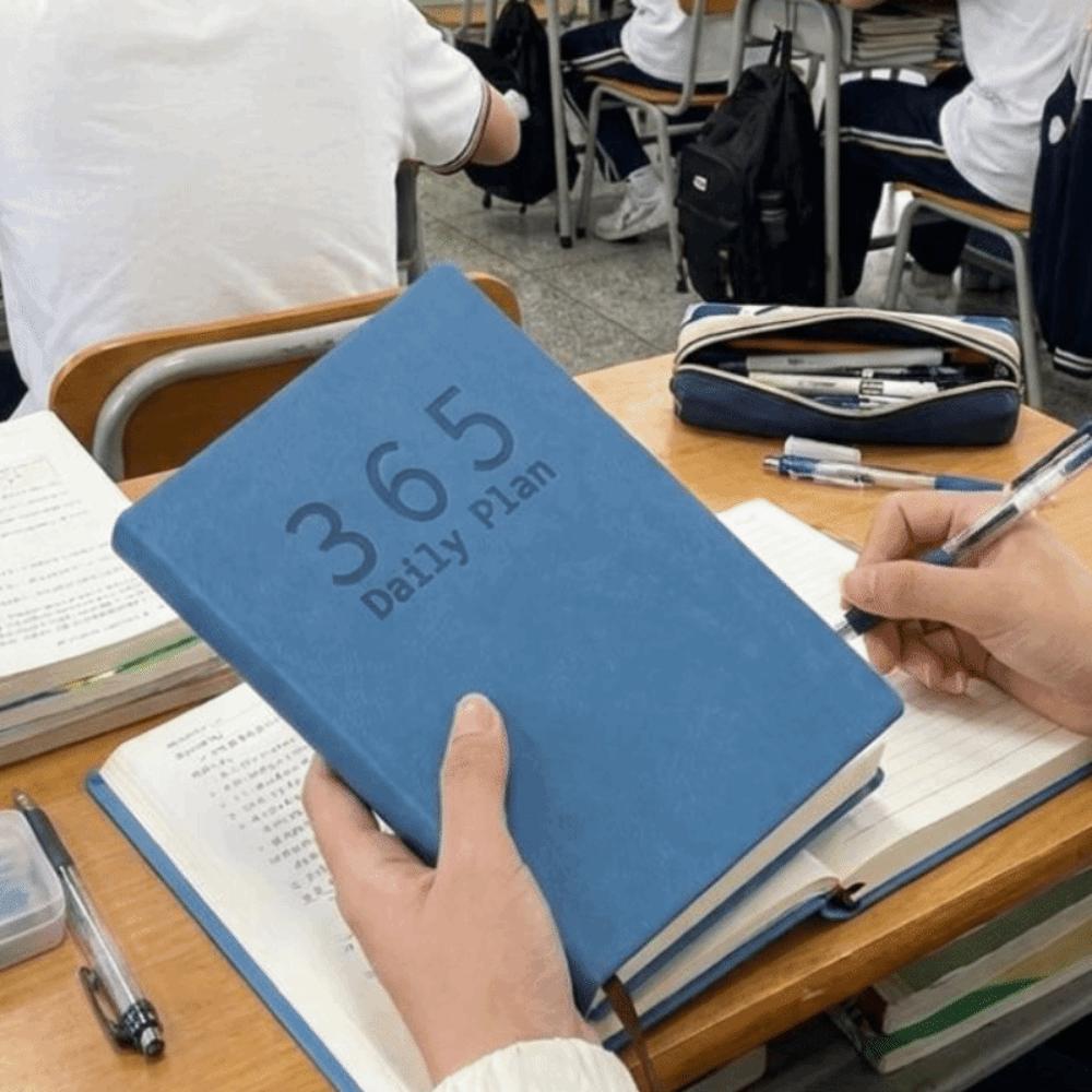 Portable Pocket Schedule Book Hardcover Agenda Book Time Efficiency Notepad Weekend Combined