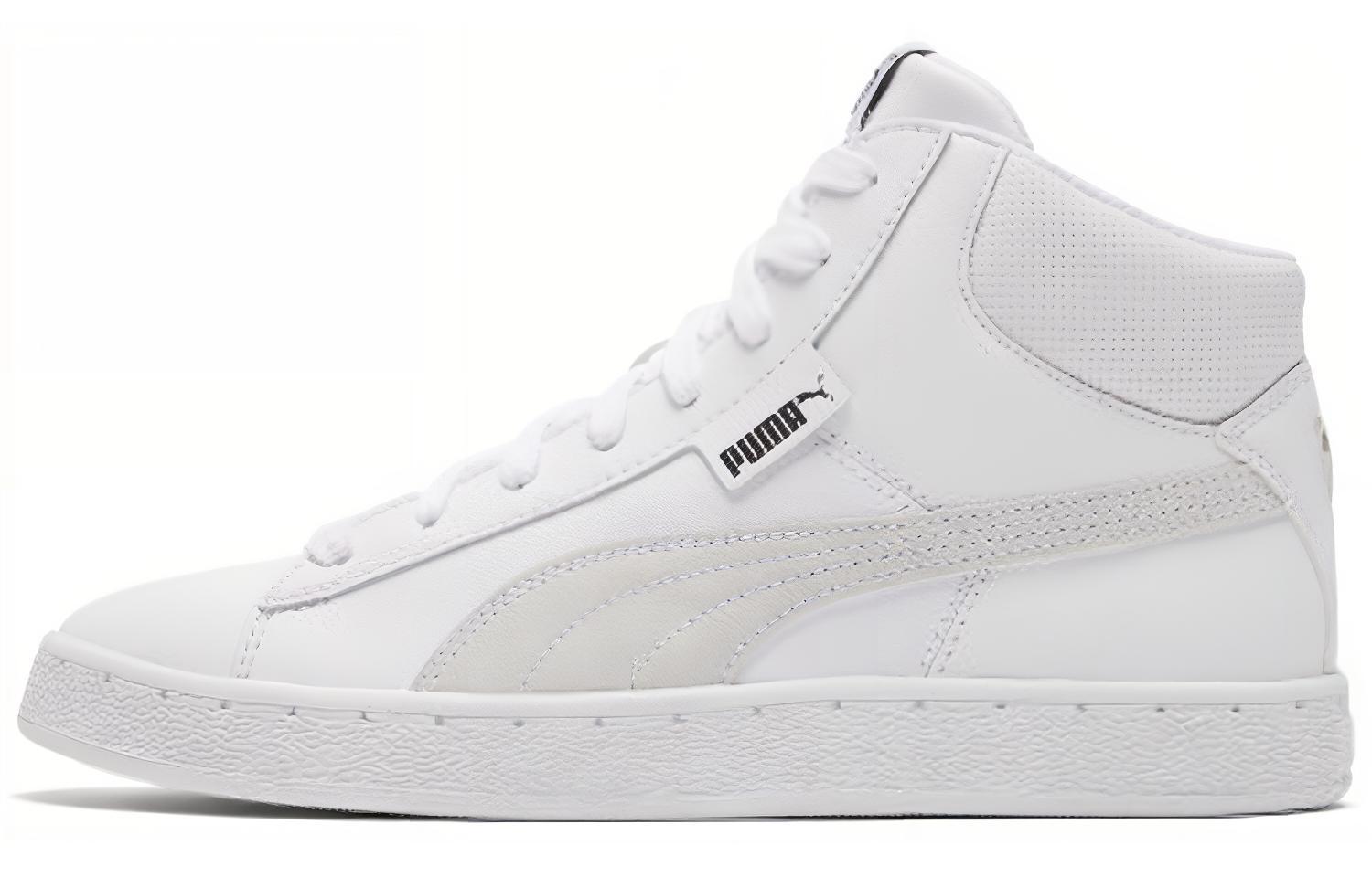 PUMA 1948 Mid L Black White Unisex Black White 359169-09 35.5