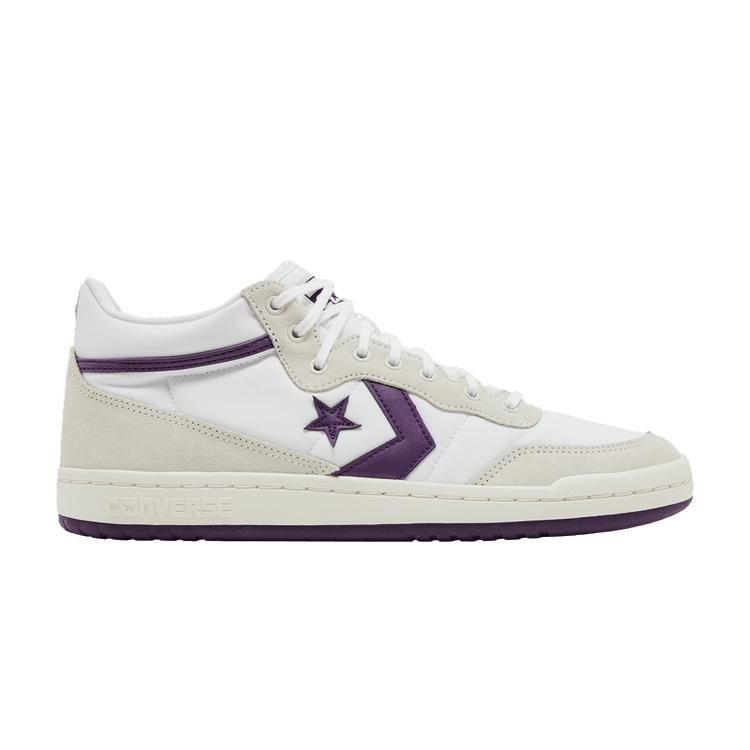 Converse Fastbreak Pro Mid White Purple 47.5