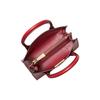 Michael Kors Mercer Litchi Grain Leather Tote Bag, Shopping Bag, Handbag, Shoulder Bag, Crossbody Bag Medium Women's 35S1GM9M2L-BRIGHT RED