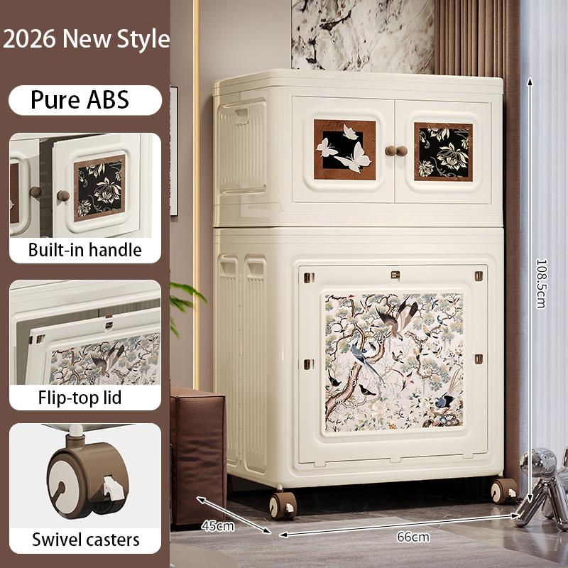 Clothes Quilt Folding Storage Box Extra Large Capacity Clothes Sorting Box Quilt Storage Box New Storage Cabinet