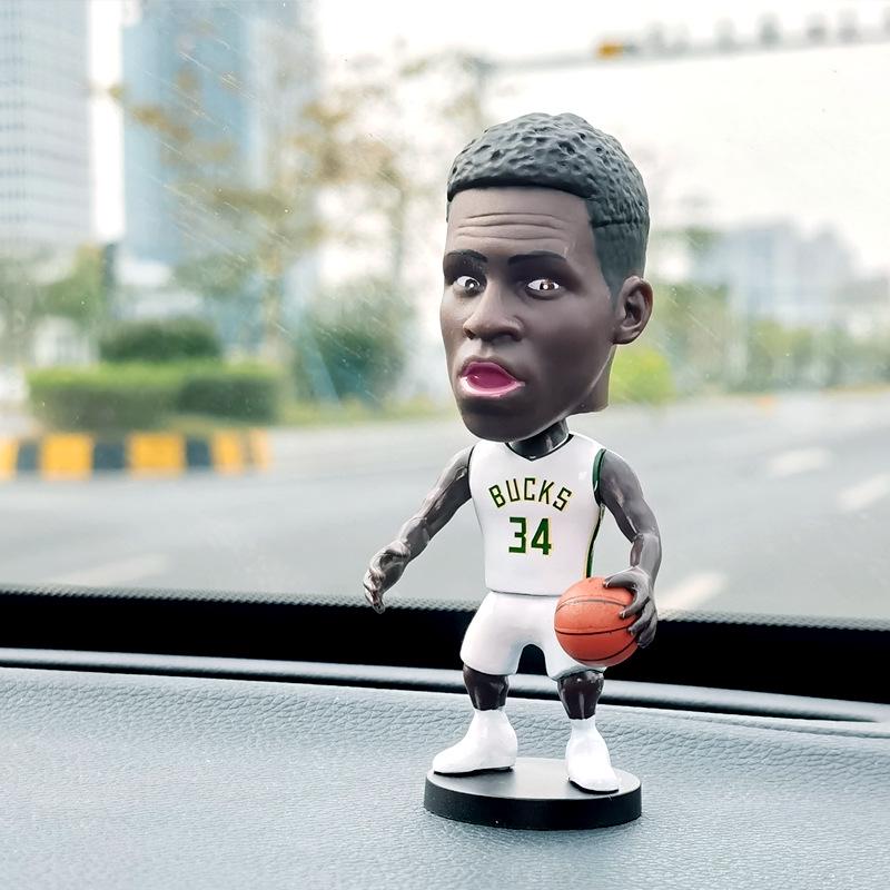 CR7 & Neymar Bobblehead Doll - Football Star Car Ornament Gift for Boys