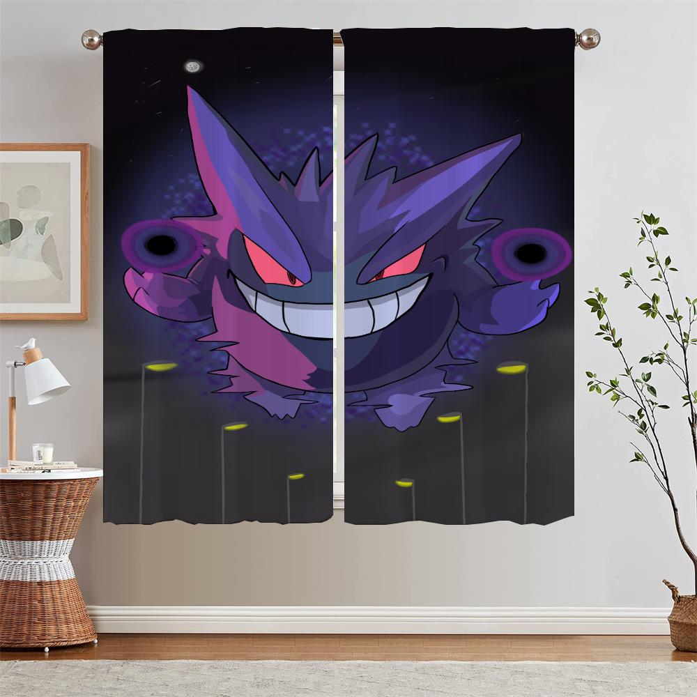 

Gengar жалюзи кухонные шторы 2 шт комплект затемняющие шторы для гостиной украшение тюль в кухне завитки перегородка W86xH137cmx2pcs-CL