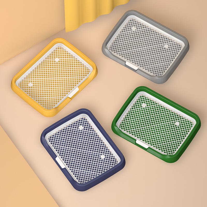 Flat Dog Toilet Urine Tray for Small To Medium Dogs – Ideal Pet Poop Solution