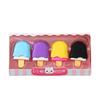 4pcs/Box Sweet-Style Kids Erasers, Kawaii Lollipop & Ice Cream Design - Durable Pencil Erasers for Student Stationery (School & Office)