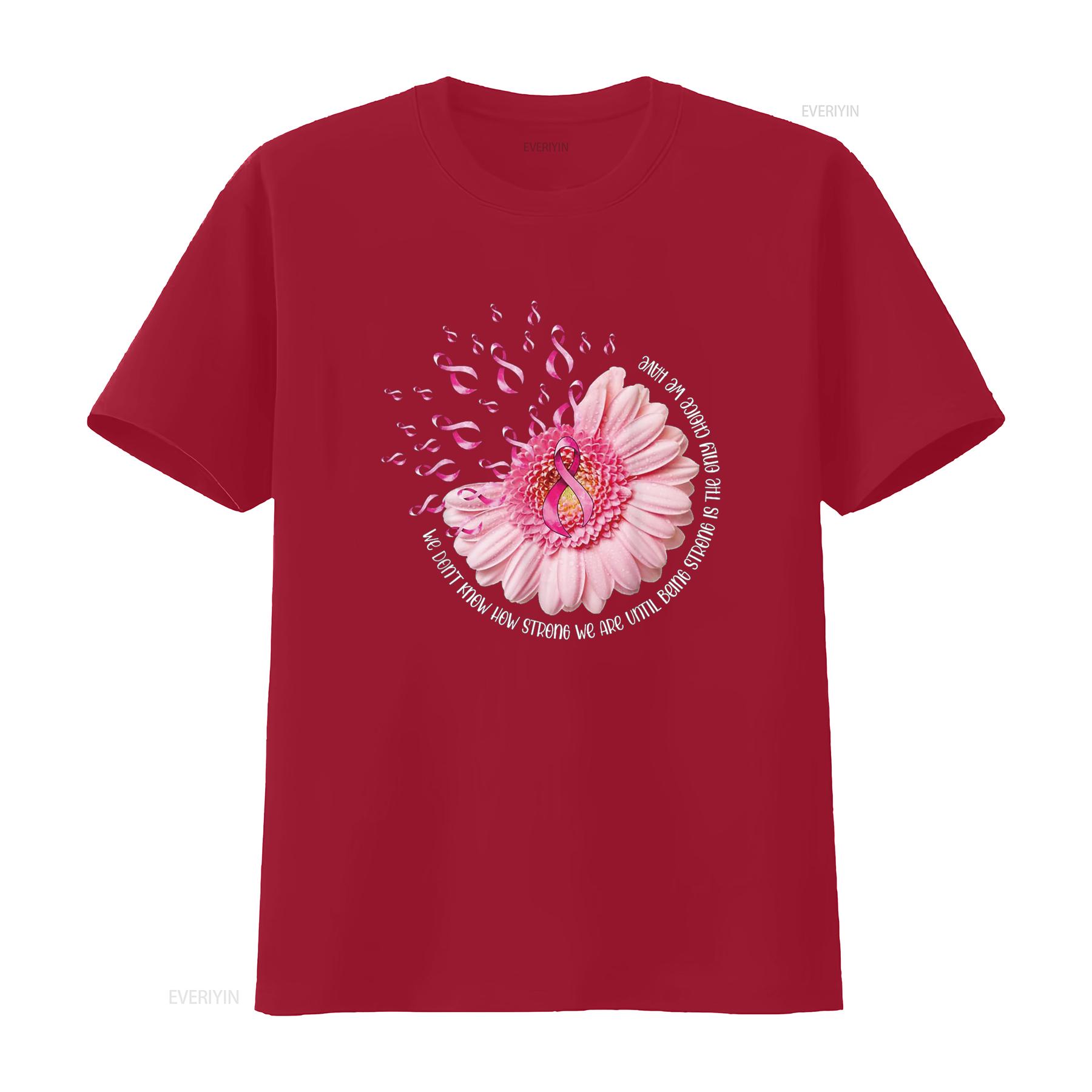 We Don t Know How Strong Are Until Being The Only Shirt vintage Washed Slightly Breathable Top For Everyday Wear Stretched S