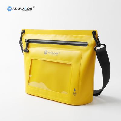 Bolsa de Mão Impermeável Estilosa de Um Ombro para Viagens ao Ar Livre, Natação, Rafting, Mergulho com Fecho Hermético