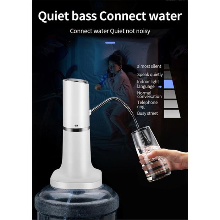Water Pump Dispenser Water Bottle Pump Mini Barreled Water Electric Pump USB Charge Automatic Portable Bottle Switch