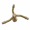 360° Automatic Rotating Cooper Sprinkler 2/3/4-way Optional Sprayer Nozzle 1/2" Male Thread Garden Lawn Orchard Irrigation Tools