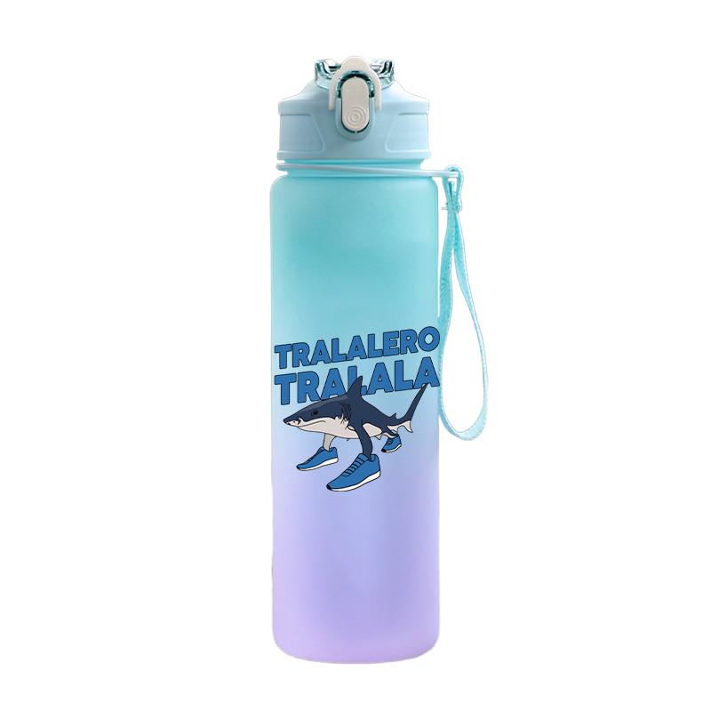 Tuang Tuang Tuang Printed 750Ml Water Bottle Anime Cartoon Large Capacity Drinking Cup Portable Outdoor Sports Water Cup Children Gift