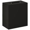 5 Tier Jewelry Box with Mirror and Lockable Design Black