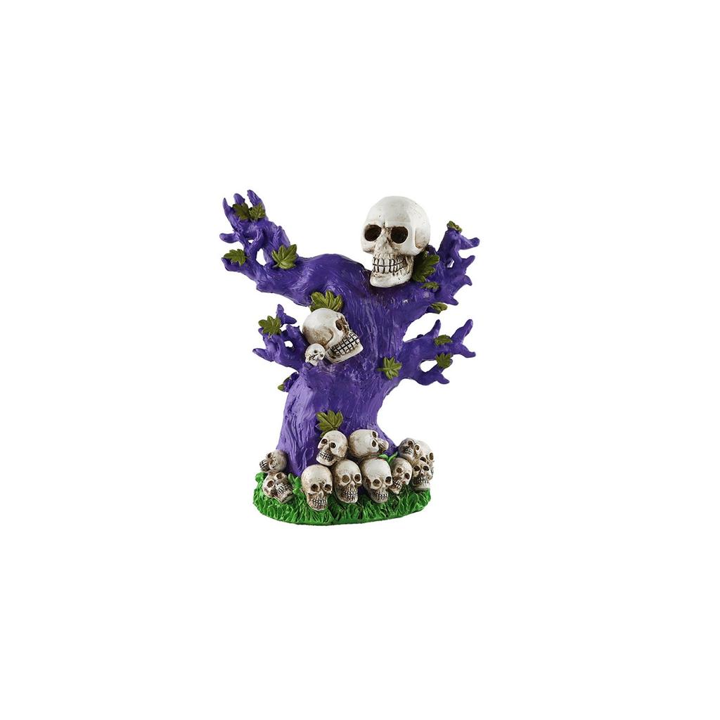 Halloween Pumpkin Head Tree Spirit Ornament Creative Desktop Resin Trendy Atmosphere Decoration Gift Ornament