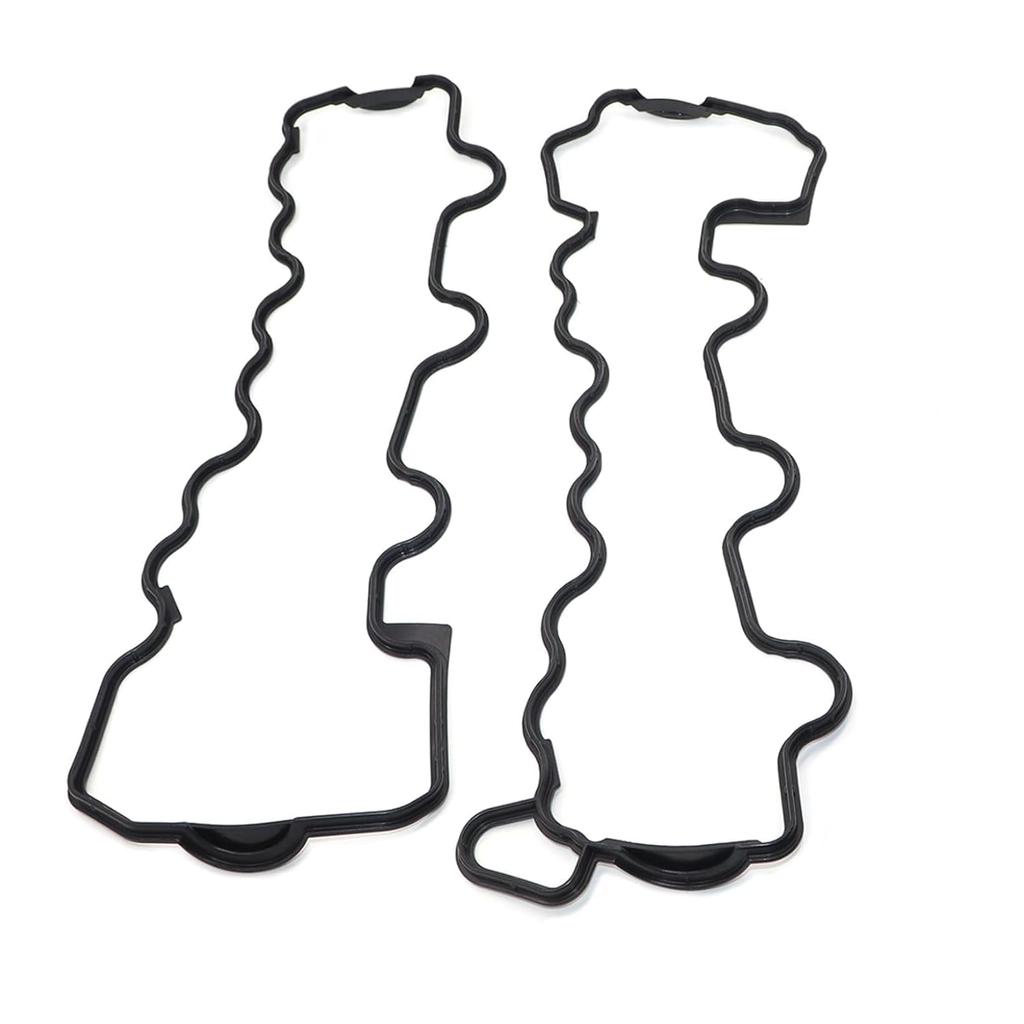 NLQR Valve Cover Gaskets Set of 2, Compatible with Mercedes-Benz ML320 E320 CLK320 C280 SLK320 C240 C320N 1998-2005, Replace VS50758R 1120180382