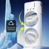 Lightweight 3 In 1 Air Conditioner Portable Dual-Head Humidifier Low Noise Adjustable Wind Speed LED Night Light Daily Use